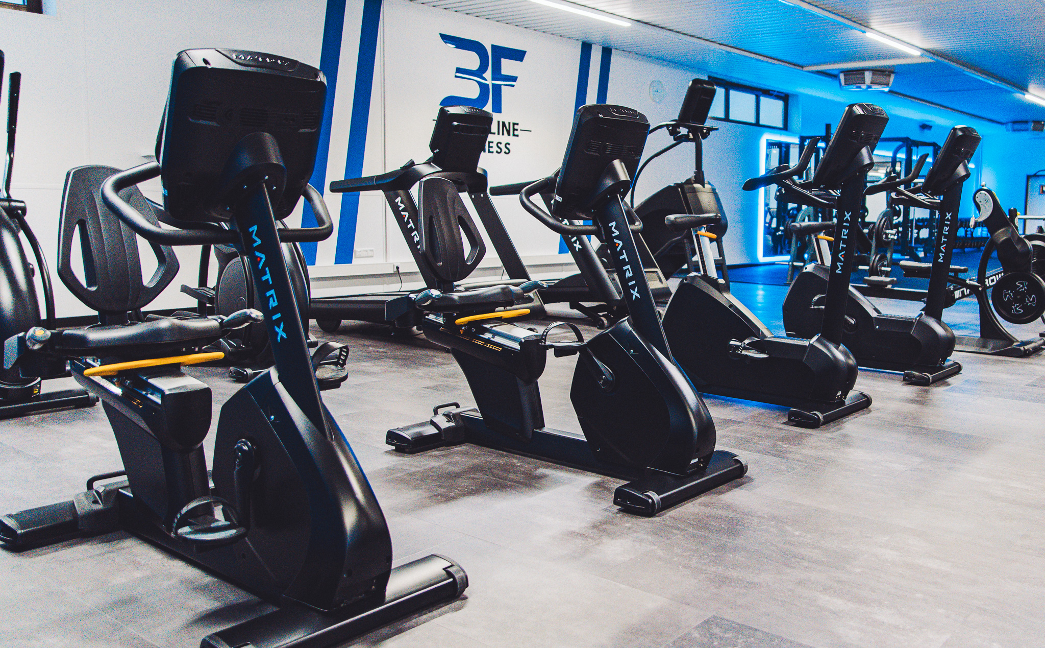 Cardio-Geräte für Ausdauertraining bei Blueline-Fitness in Detmold-Pivitsheide